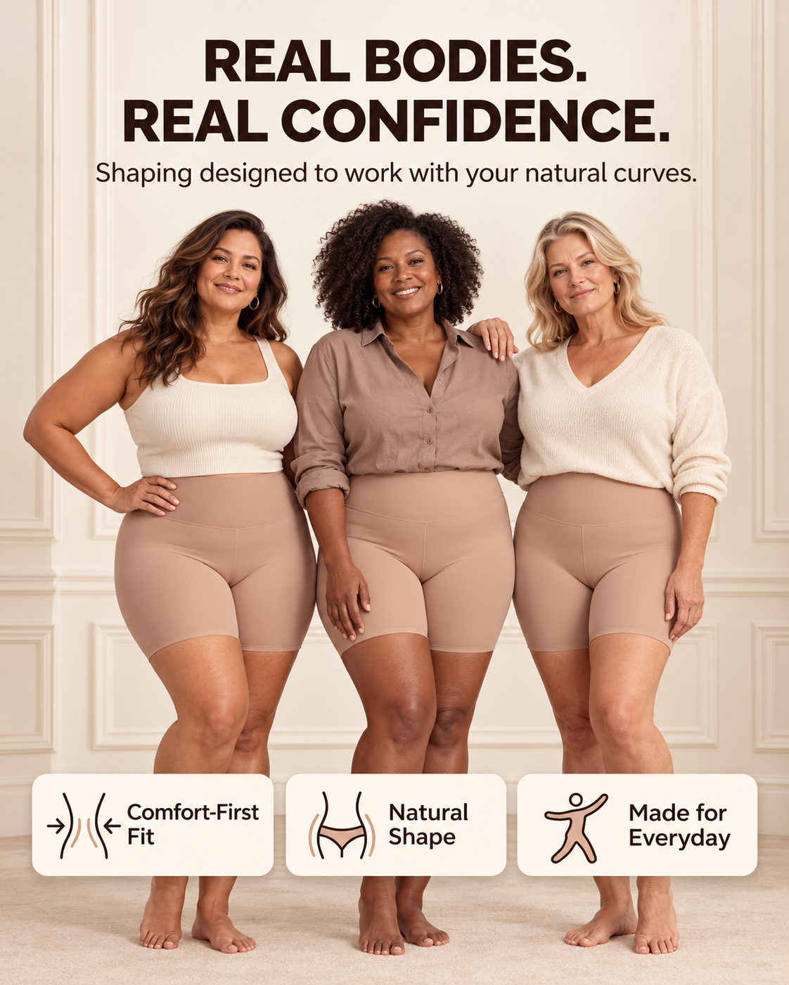 Darion™ Seamless Shapewear Shorts