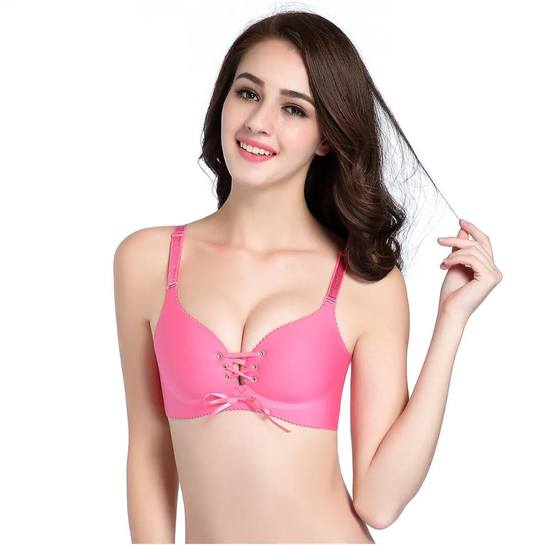 Seamless Adjustable Lace Bralette